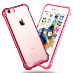 iPhone SE (2020) / 8 / 7 Crystal Clear Hybrid Case (Hot Pink) 